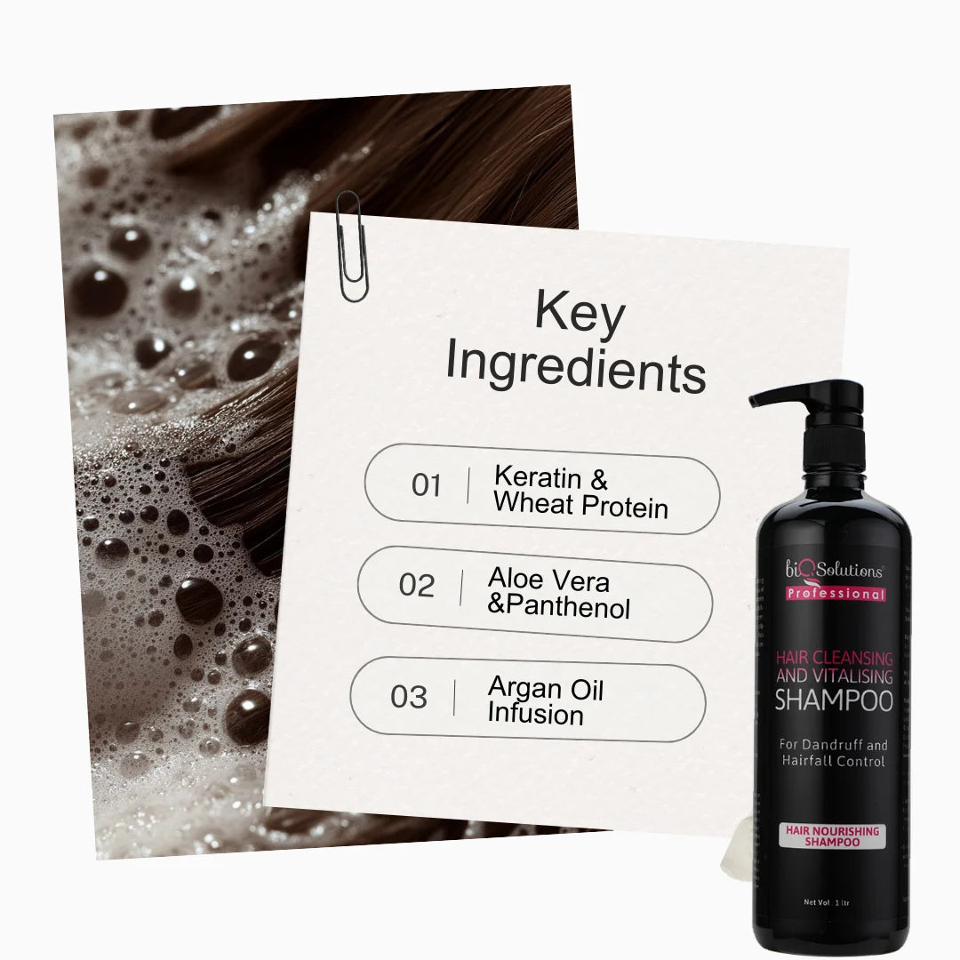 Vitalising Hair Duo XL -  HAIR CLEANSING AND VITALISING SHAMPOO (1LITRE) + HAIR VITALISING CONDITIONER (1LITRE)