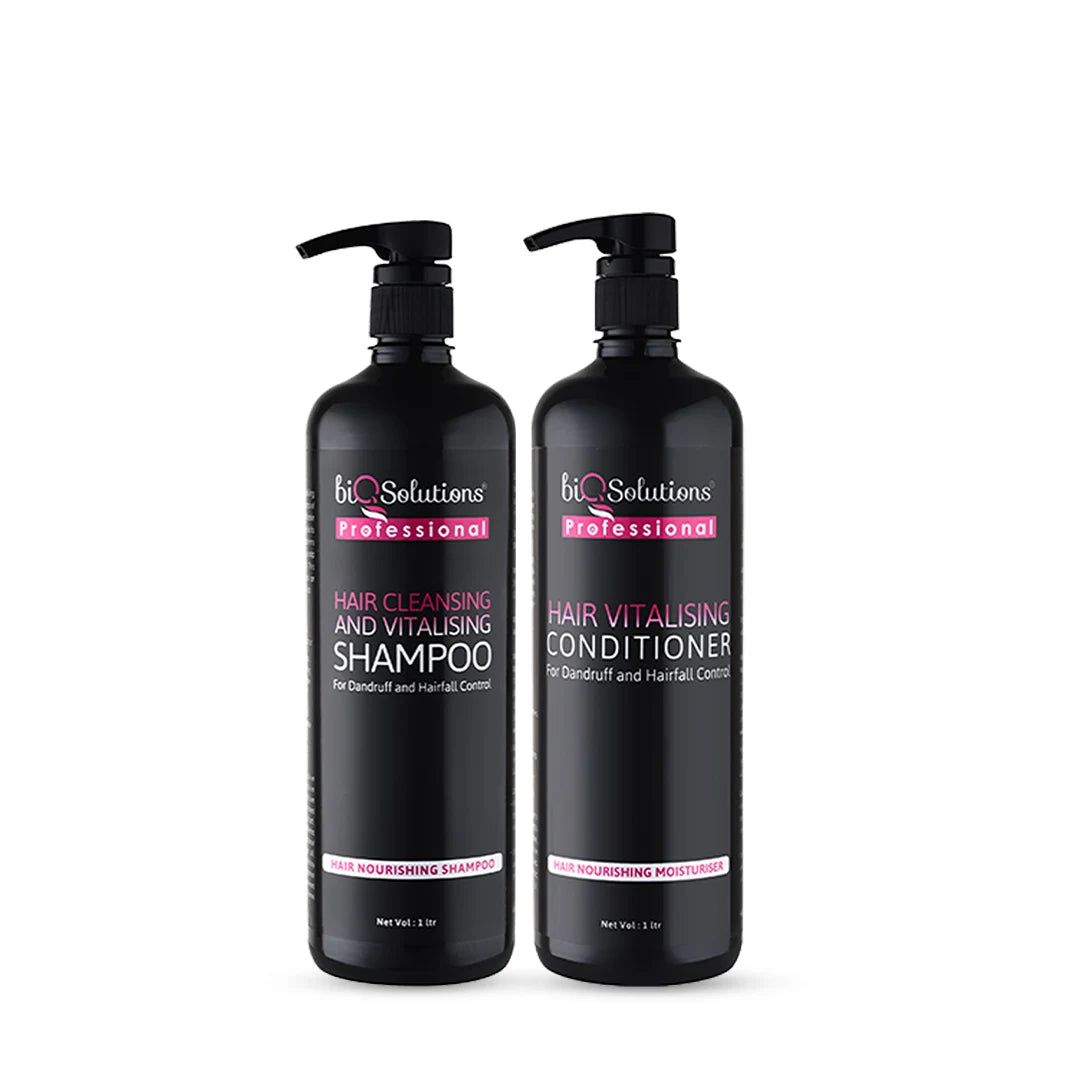 Vitalising Hair Duo XL -  HAIR CLEANSING AND VITALISING SHAMPOO (1LITRE) + HAIR VITALISING CONDITIONER (1LITRE)