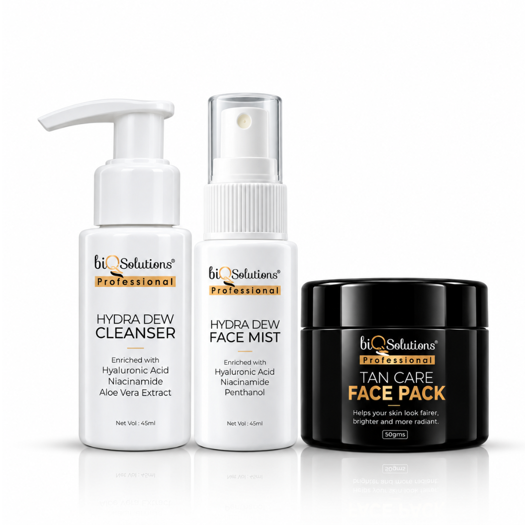 Hydra Cleanser + Mist + Tan Care Face Pack