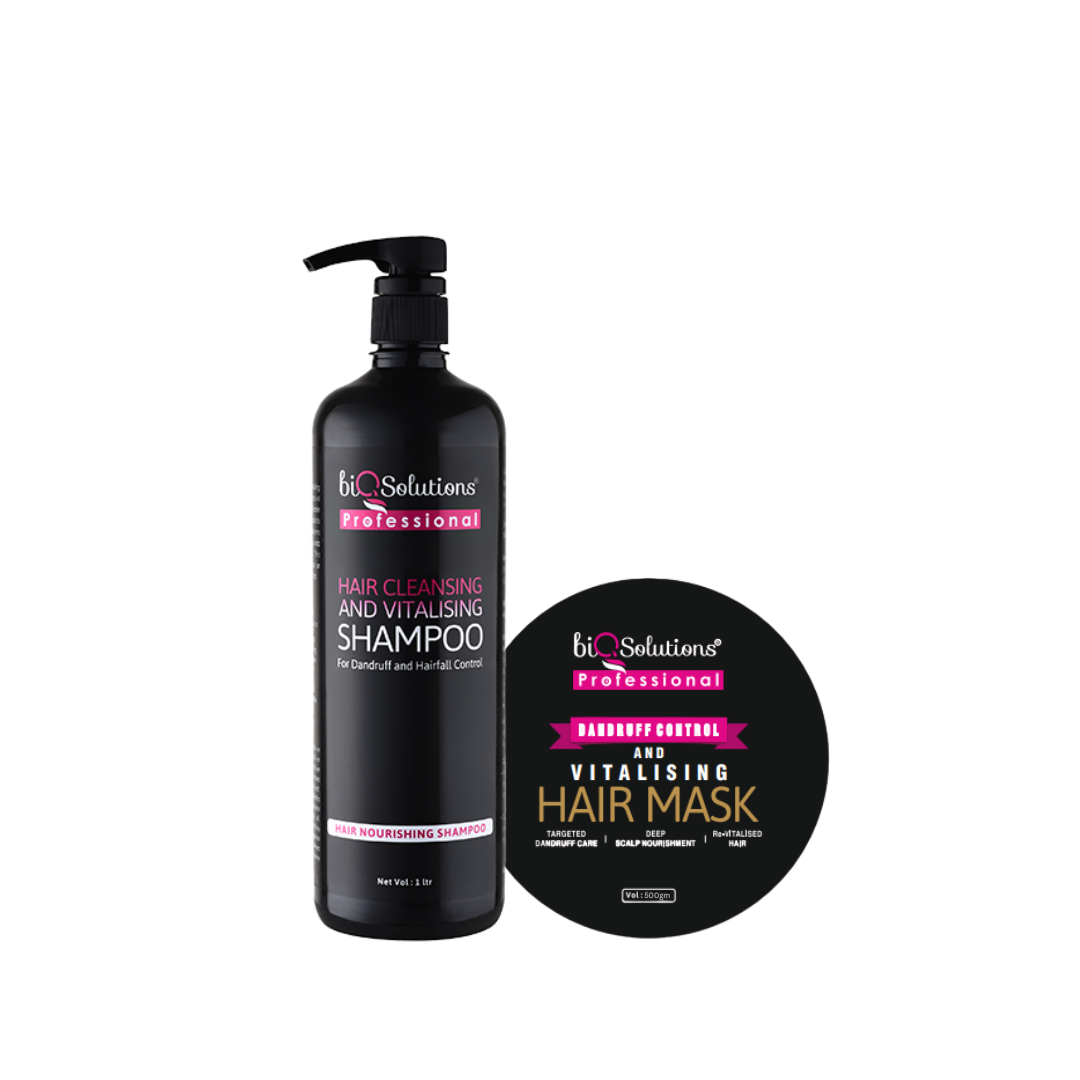 Hair Cleansing and Vitalising Shampoo (1 LITRE) +Vitalising Hair Mask (500 GMS )