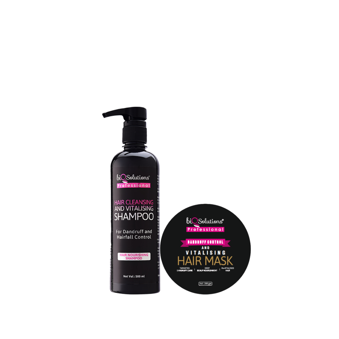 Hair Cleansing and Vitalising Shampoo (500 ML)  + Vitalising Hair Mask   (200 GMS)