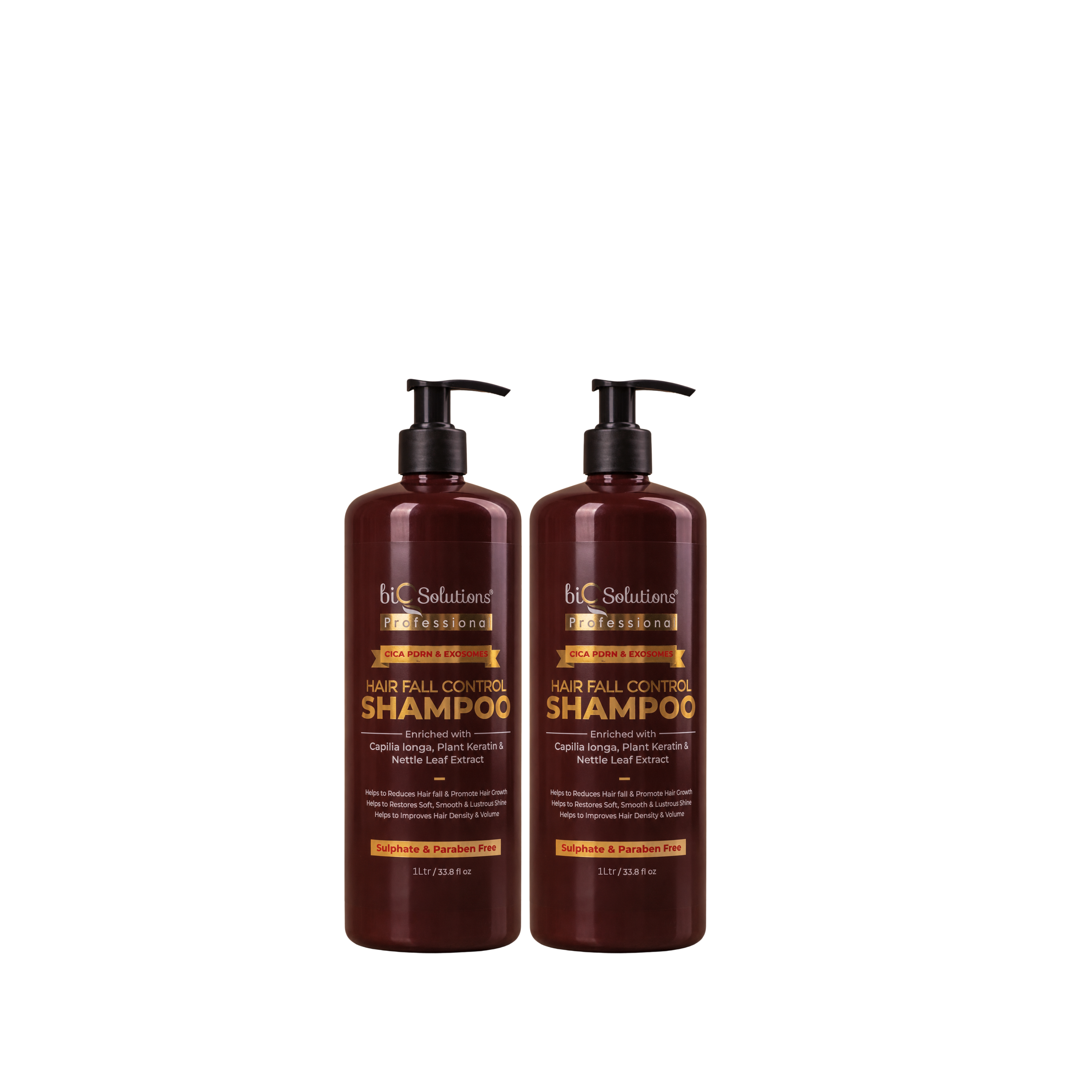 CICA PDRN & Exosomes Hairfall Control Shampoo ( 1 LITRE) x 2