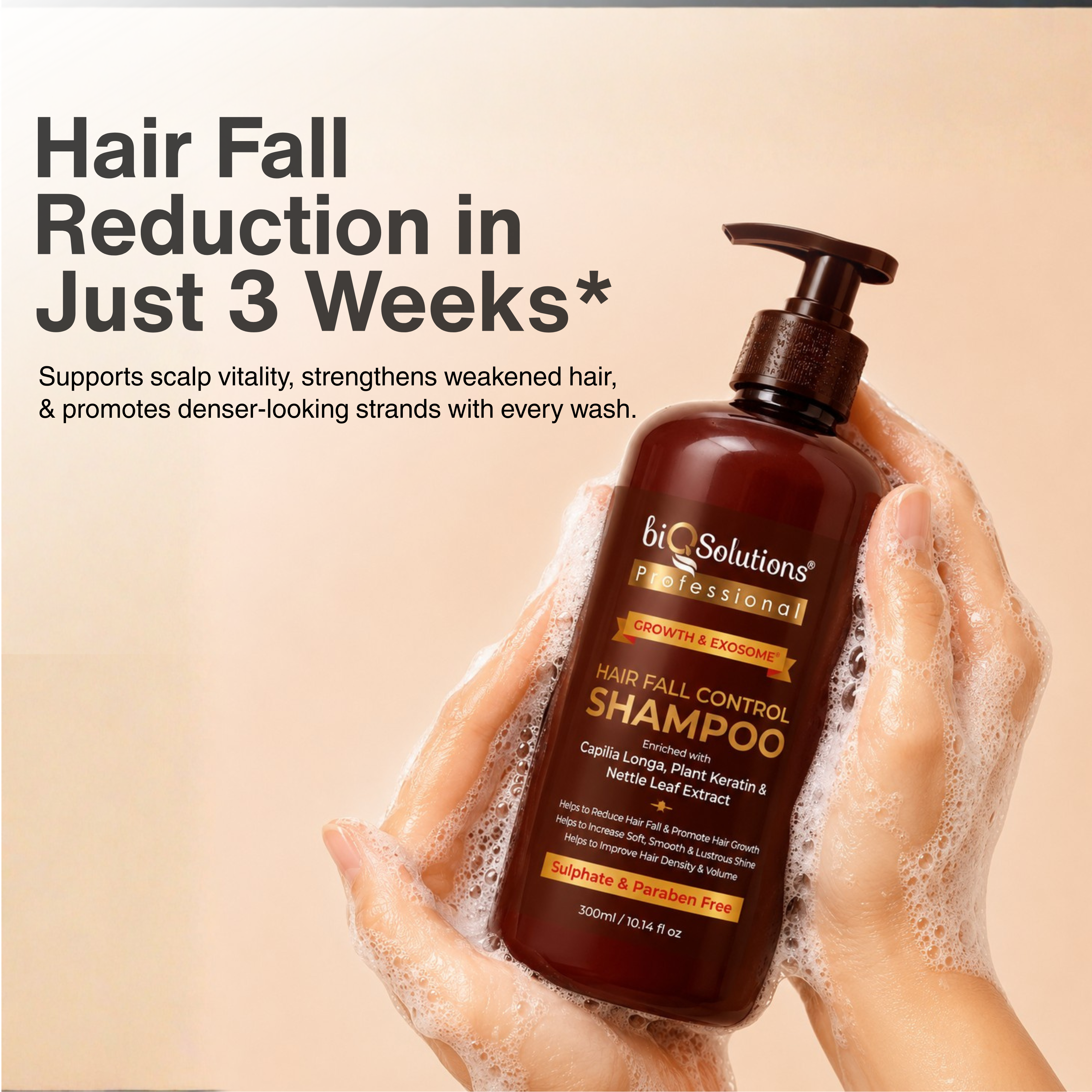 CICA PDRN & EXOSOMES HAIRFALL CONTROL SHAMPOO + BI-PHASIC HAIR MIST