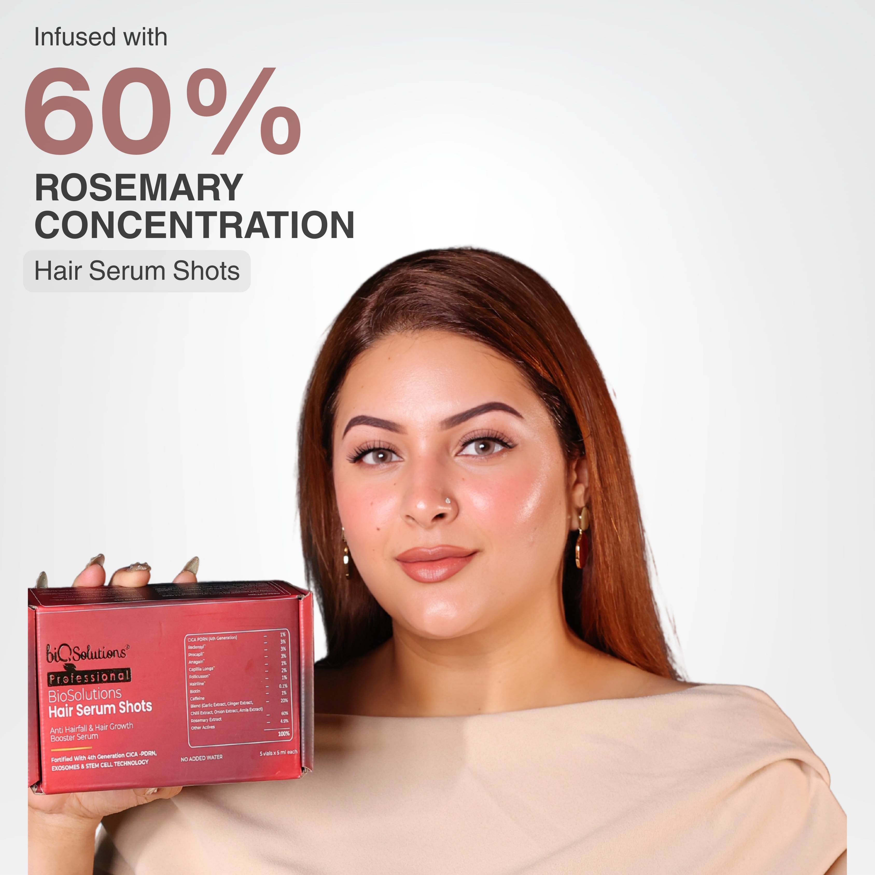 Hair Cleansing and Vitalising Shampoo (500 ML) + Vitalising Hair Mask  (200 GMS ) + Anti-Hairfall & Hair Growth Booster Serum Shots (10 VIALS)