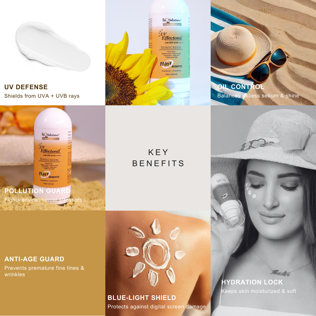 Glow and Shine hydration Facewash + UV Effectonil Sunscreen