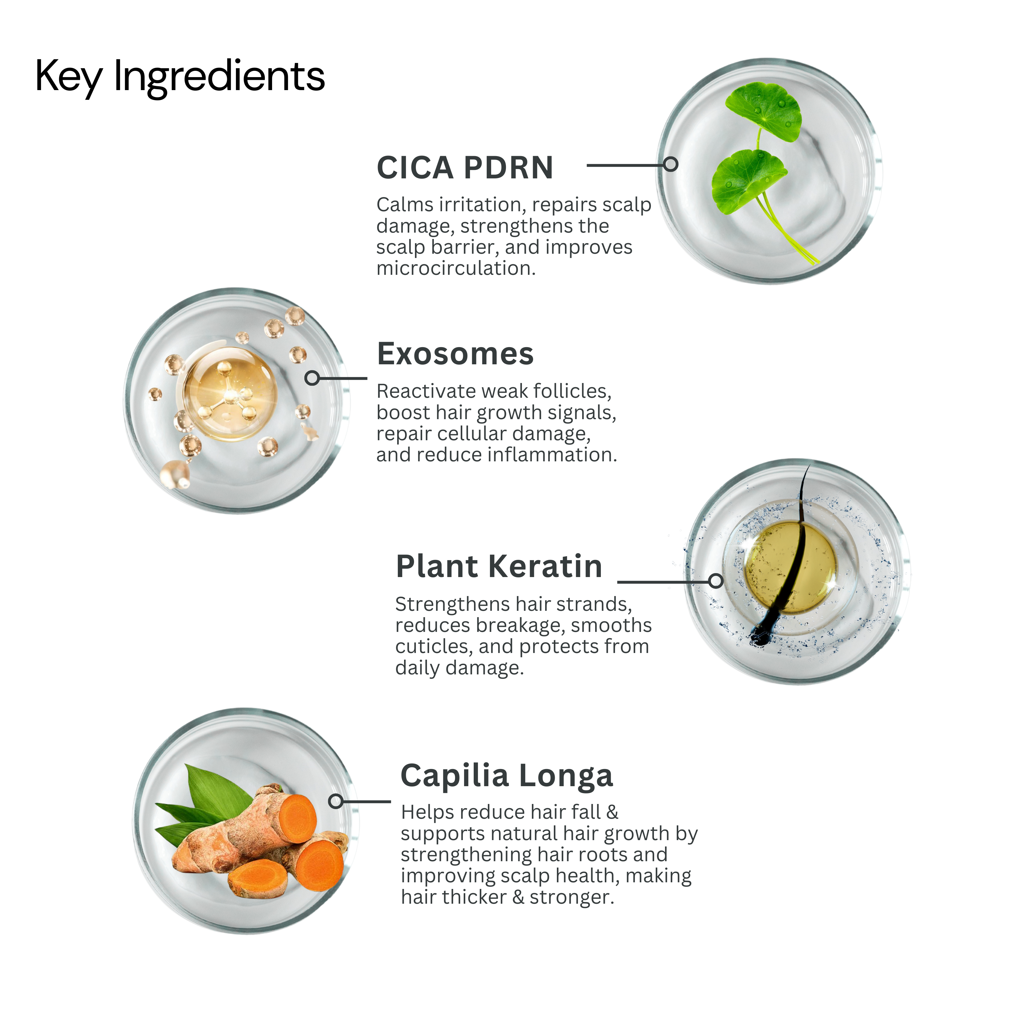 CICA PDRN & EXOSOMES HAIRFALL CONTROL SHAMPOO