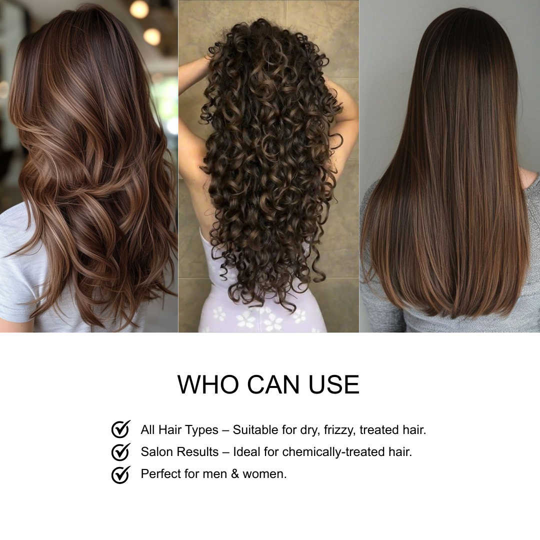 Kera Plastia Shampoo 250 ml + Kera Plastia Hair Mask (200 GMS) +Anti-Hairfall & Hair Growth Booster Serum Shots (5 VIALS)