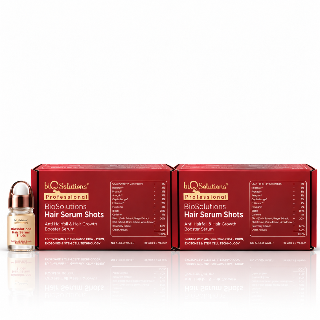 Anti-Hairfall & Hair Growth Booster Serum Shots (10 VIALS) X 2