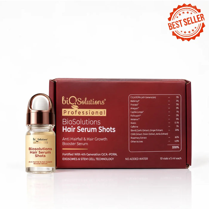 Anti-Hairfall & Hair Growth Booster Serum Shots (10 VIALS)