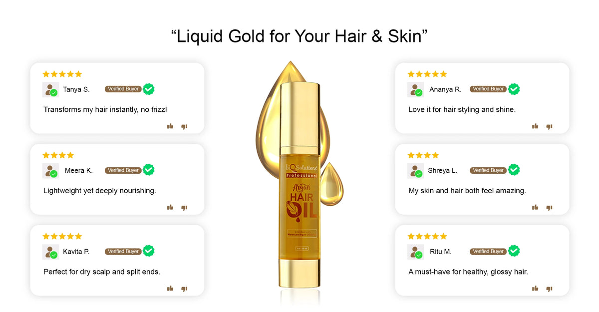 Argan Enriched Hair Serum 50 ml Banner