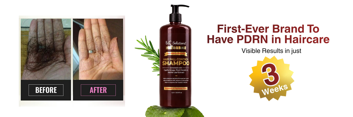 CICA PDRN & EXOSOMES HAIRFALL CONTROL SHAMPOO  (1 LITRE) Banner 4