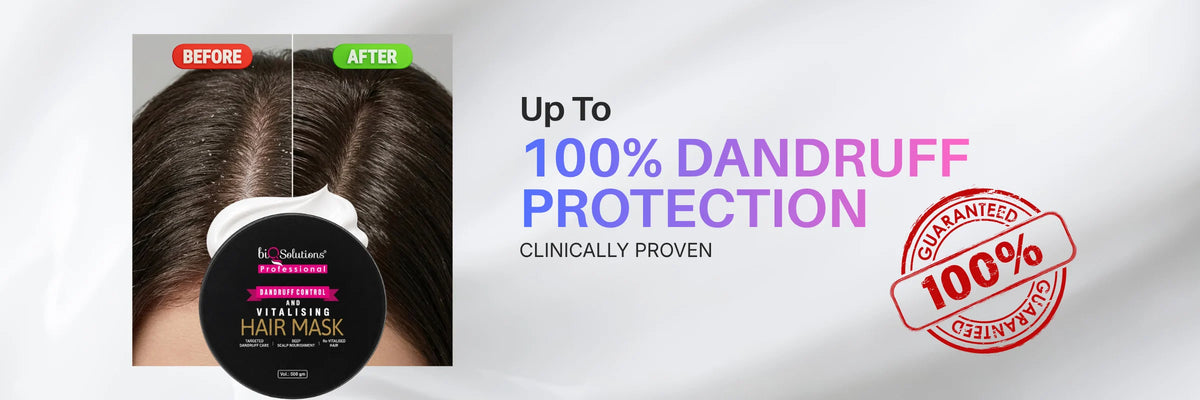 Dandruff Control and Vitalising Hair Mask 500 gms Banner 3