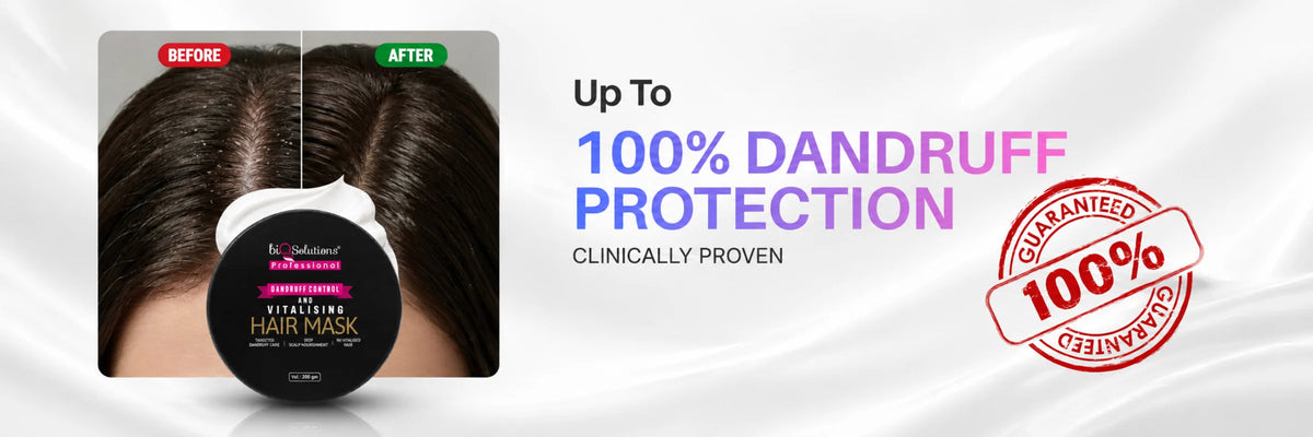 Dandruff Control and Vitalising Hair Mask 200 gms Banner 3