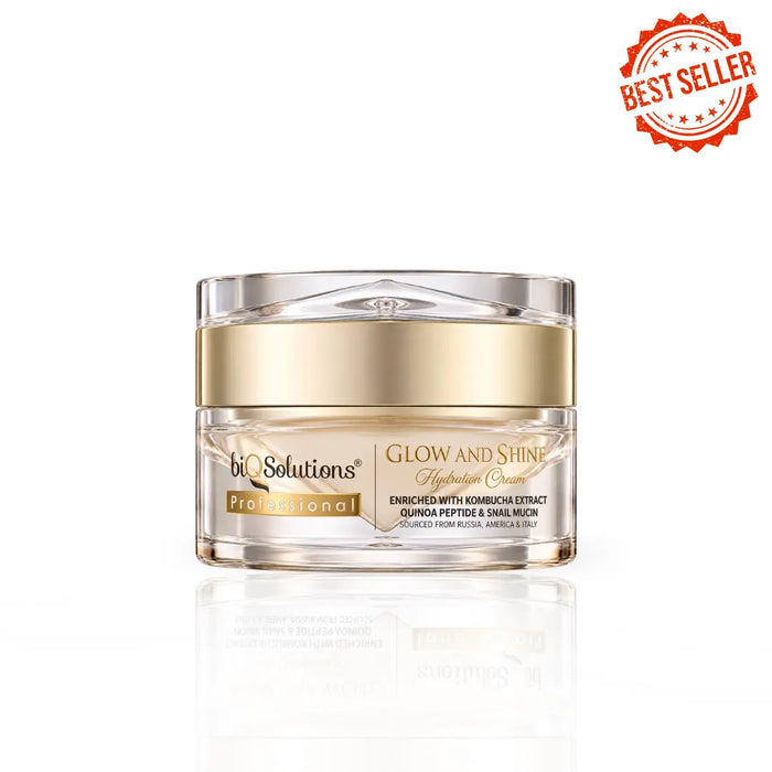 Glow And Shine Hydration Cream Enriched With Kombucha, Snail Mucin And Quinoa Peptide