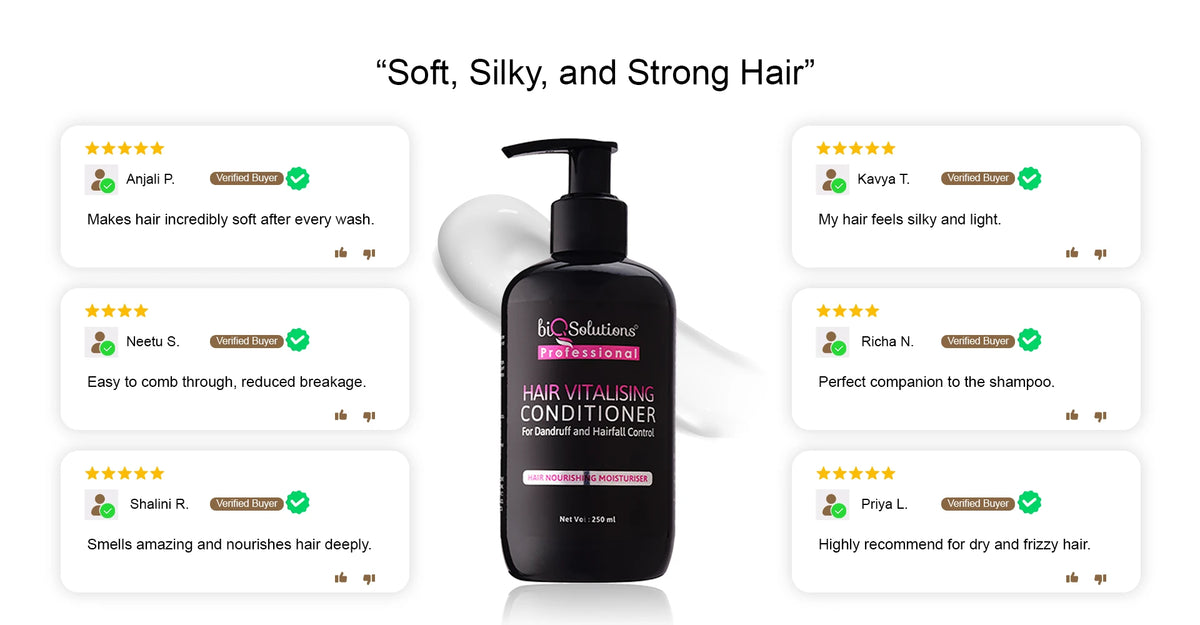 Hair Cleansing and Vitalising Conditioner Banner