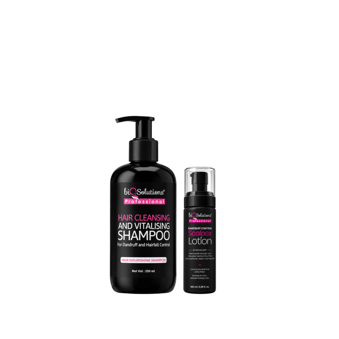 Hair Cleansing & Vitalising Shampoo (250 ml) + Anti Dandruff Scalpex Lotion (100 ml)
