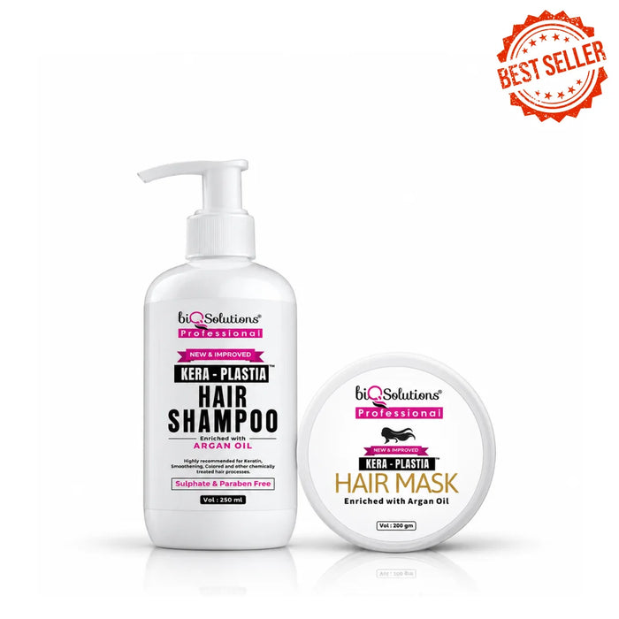 Kera Plastia Shampoo 250 ml & Kera Plastia Hair Mask 200 gms
