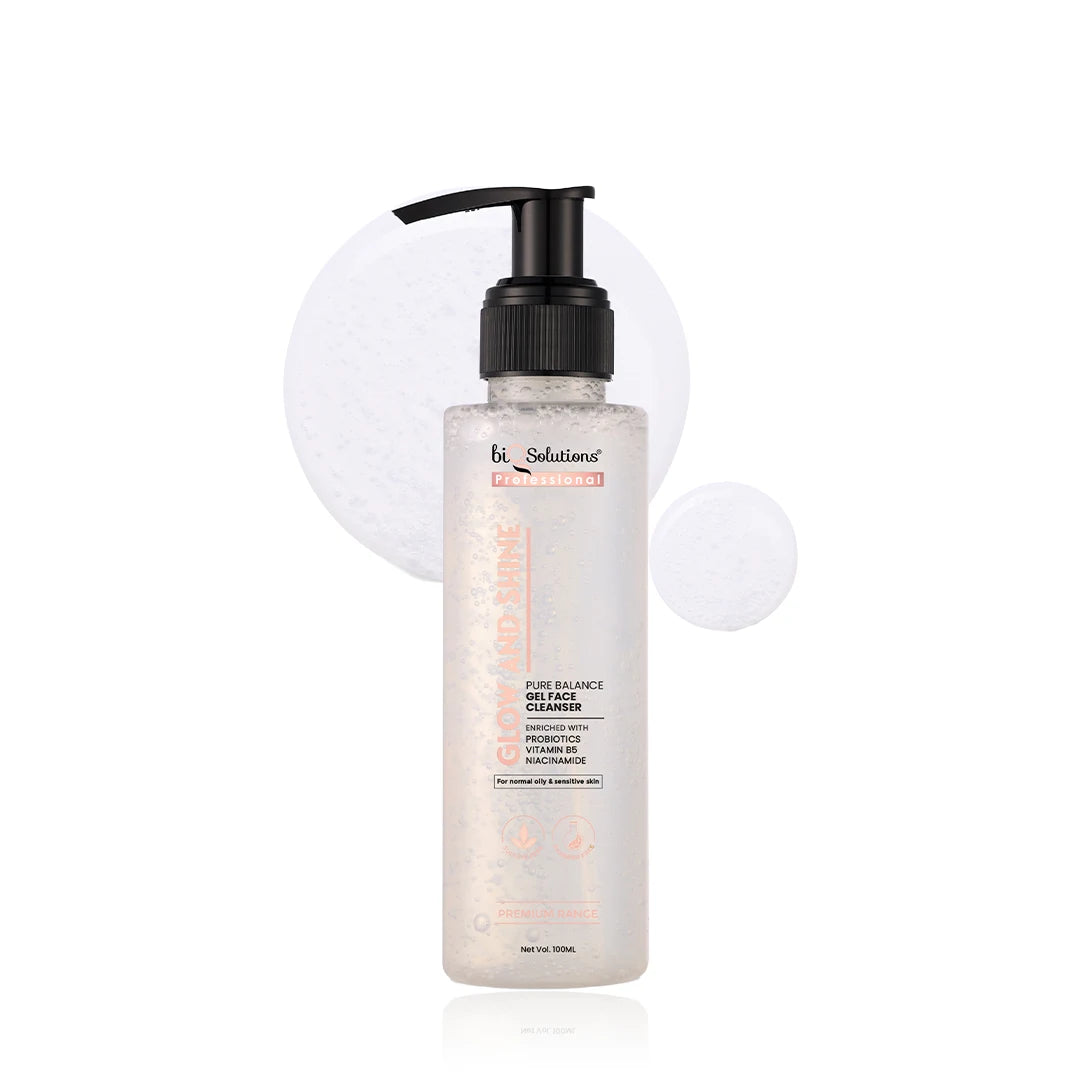 New Glow And Shine – Pure Balance Gel Face Cleanser
