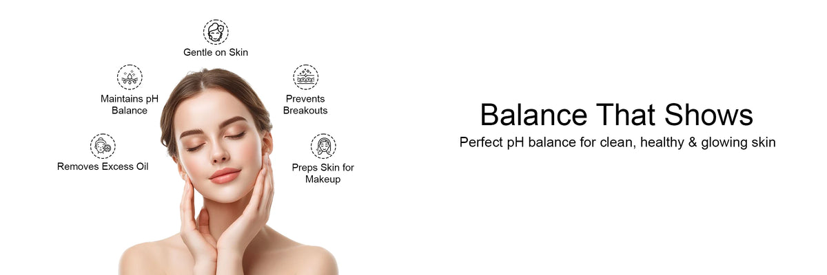 New Glow And Shine – Pure Balance Gel Face Cleanser Banner