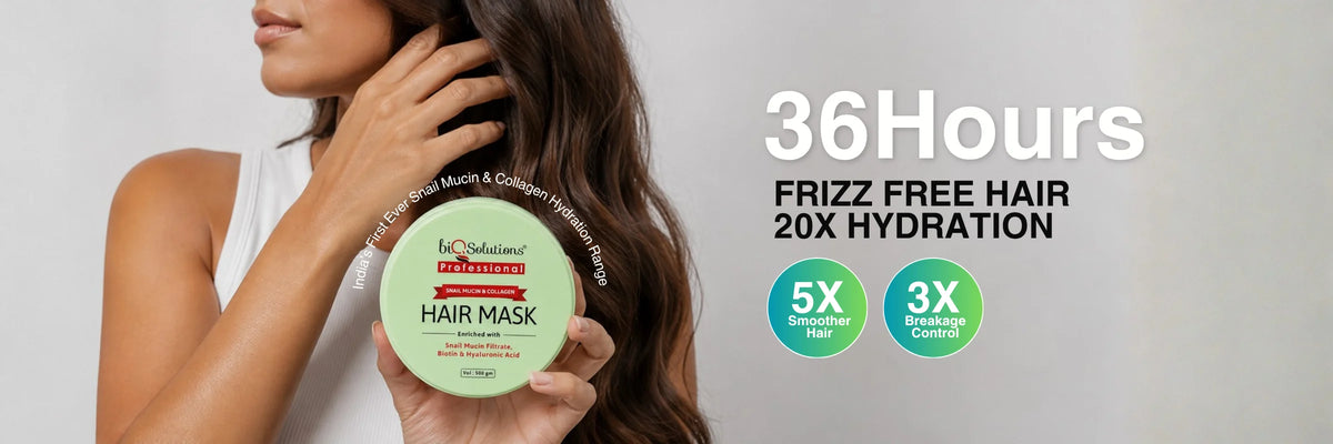 Snail Mucin & Collagen Hair Mask 500 gms Banner 3