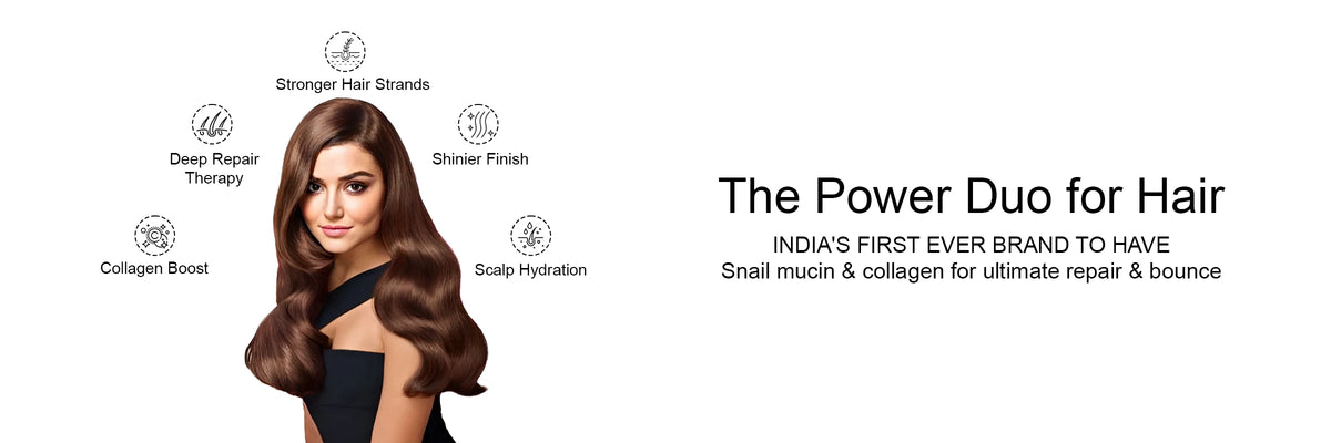 Snail Mucin & Collagen Shampoo Banner