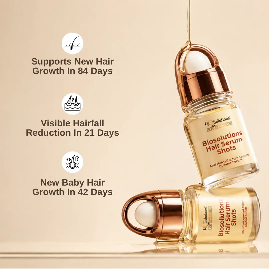 Anti-Hairfall & Hair Growth Booster Serum Shots (5 VIALS)