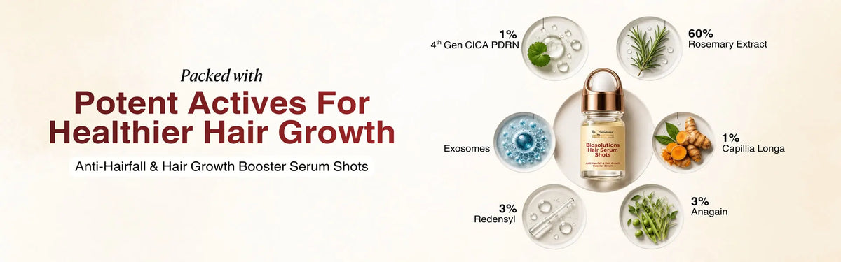 Anti-Hairfall & Hair Growth Booster Serum Shots (5 VIALS) Banner 3