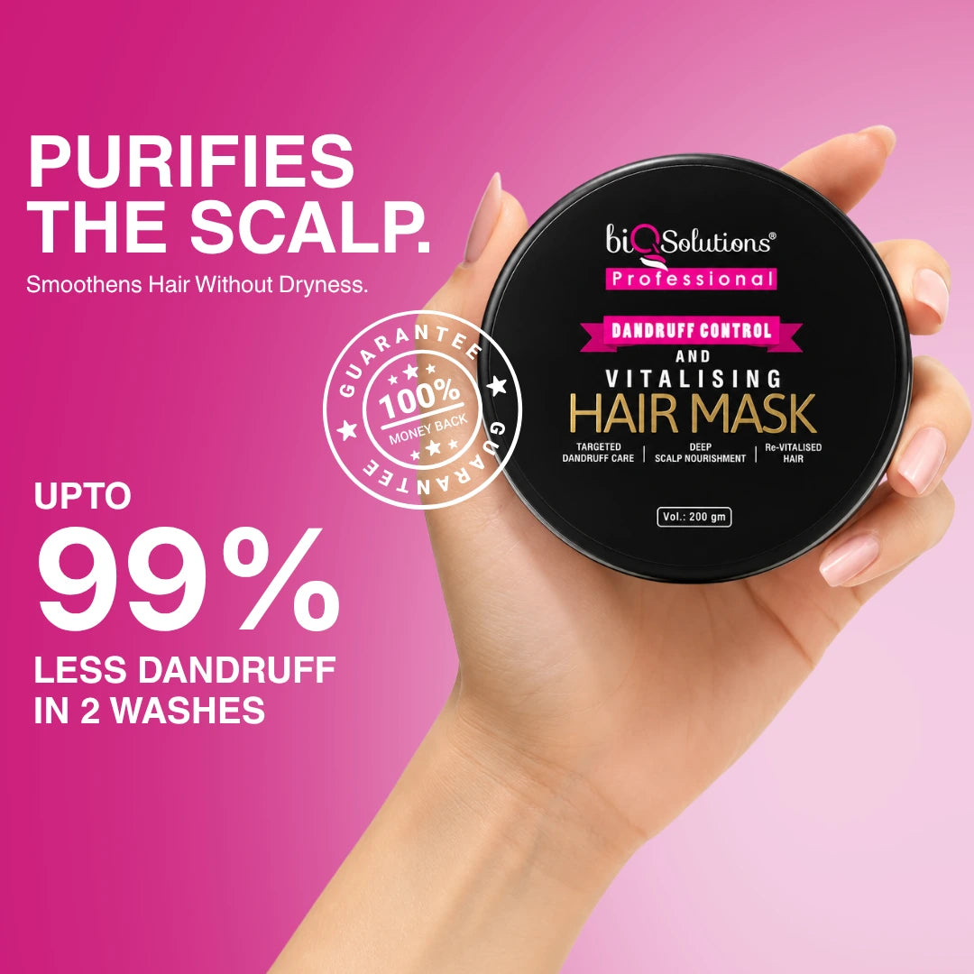 Dandruff Control and Vitalising Hair Mask 200 gms