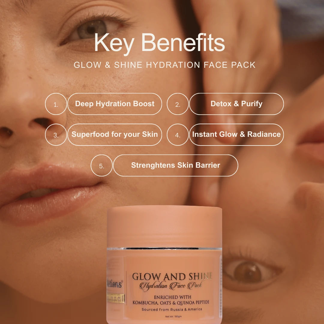 Hydration Facewash + Glow And Shine Hydration Face Pack