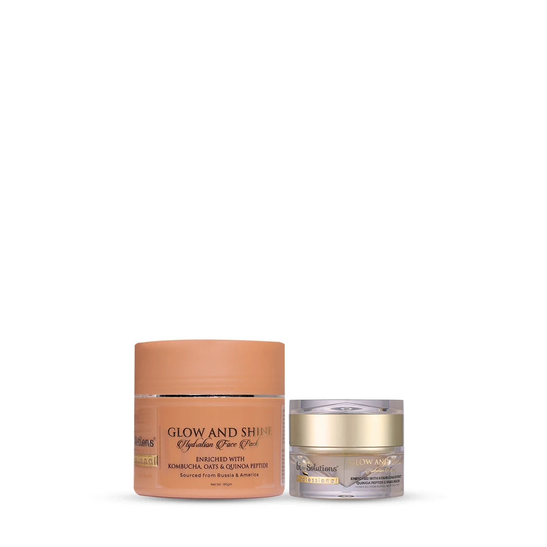 Glow Care Luxe Duo– Glow And Shine Hydration Pack + Glow And Shine Hydration Cream