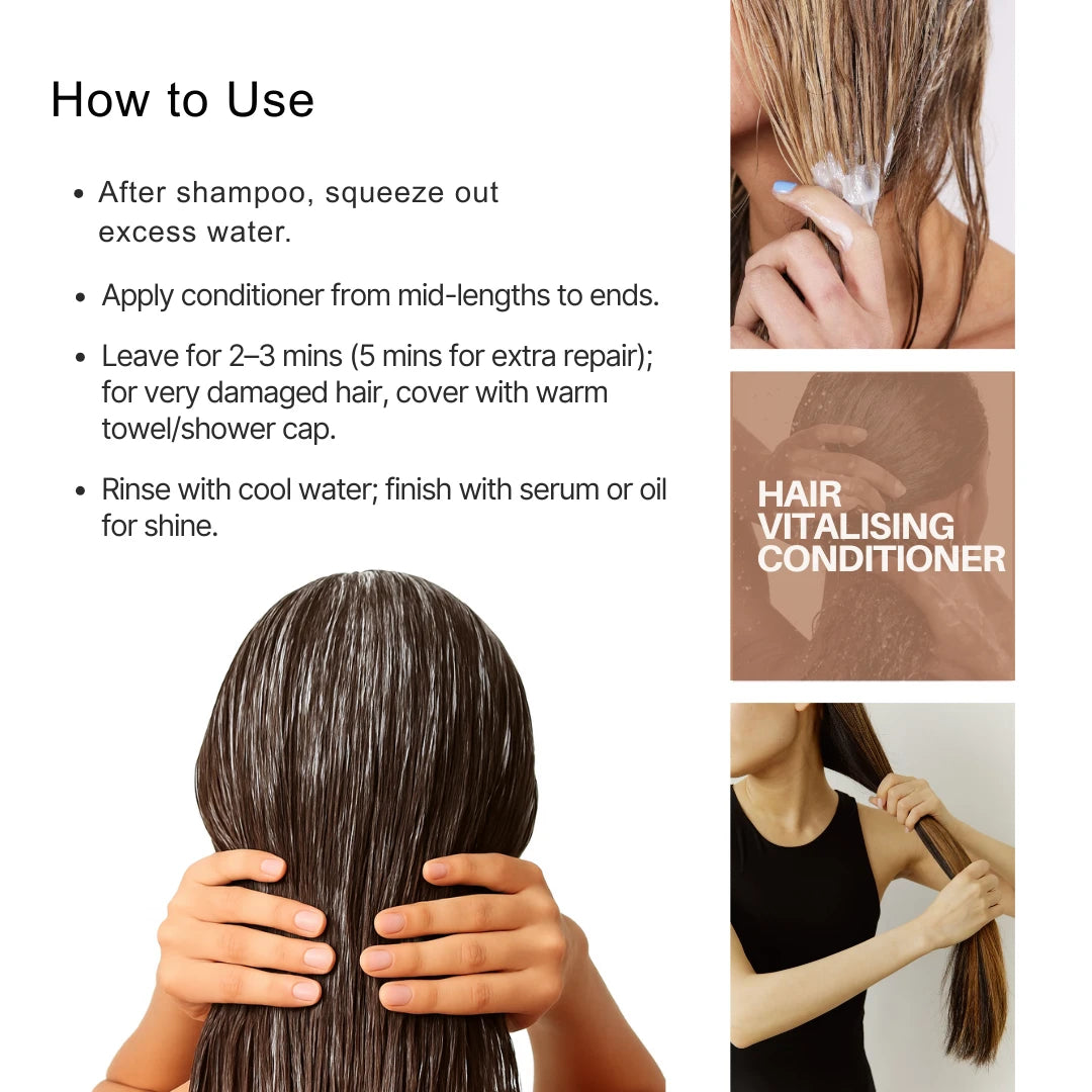 Hair Cleansing and Vitalising Conditioner