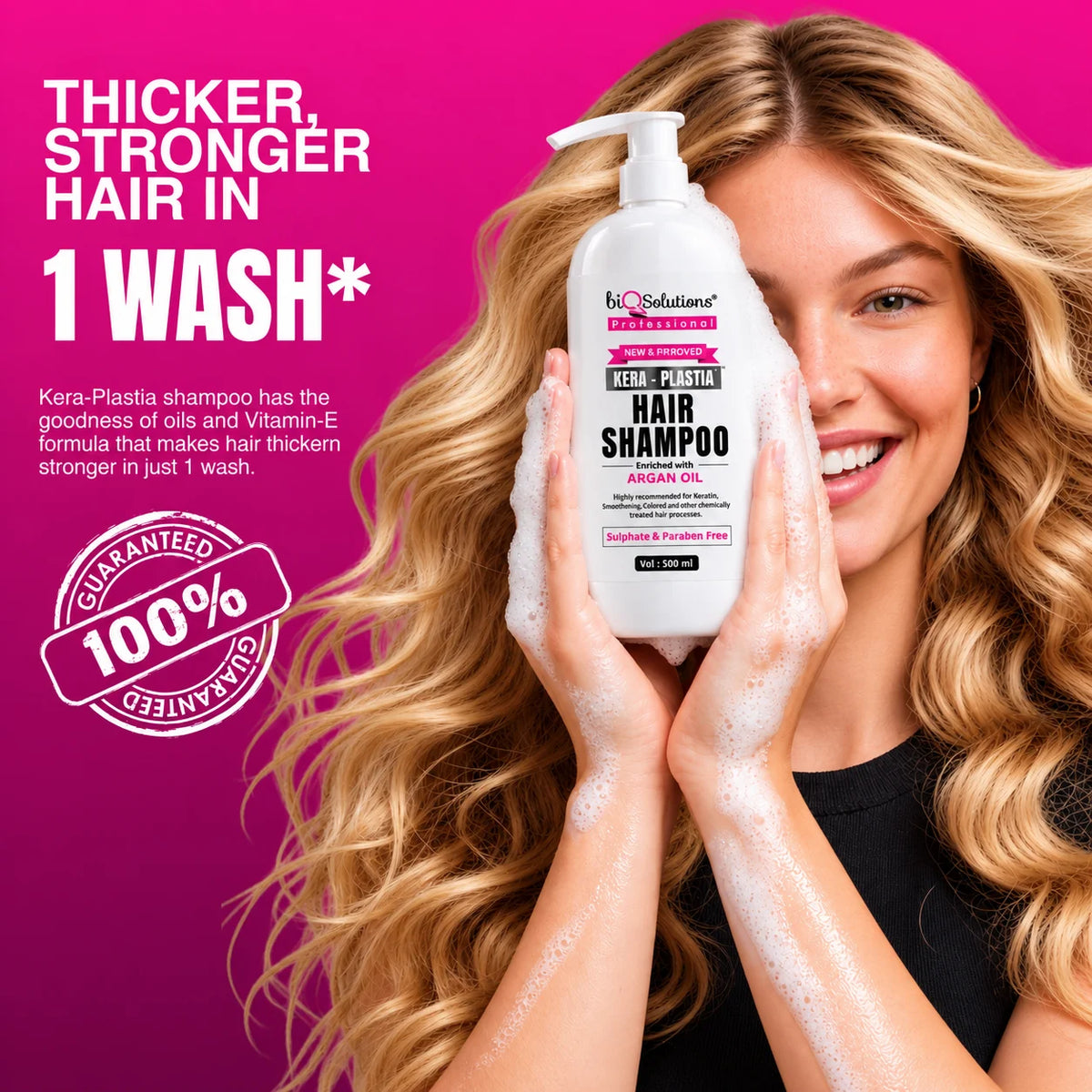Kera Plastia Hair Shampoo 500 ML