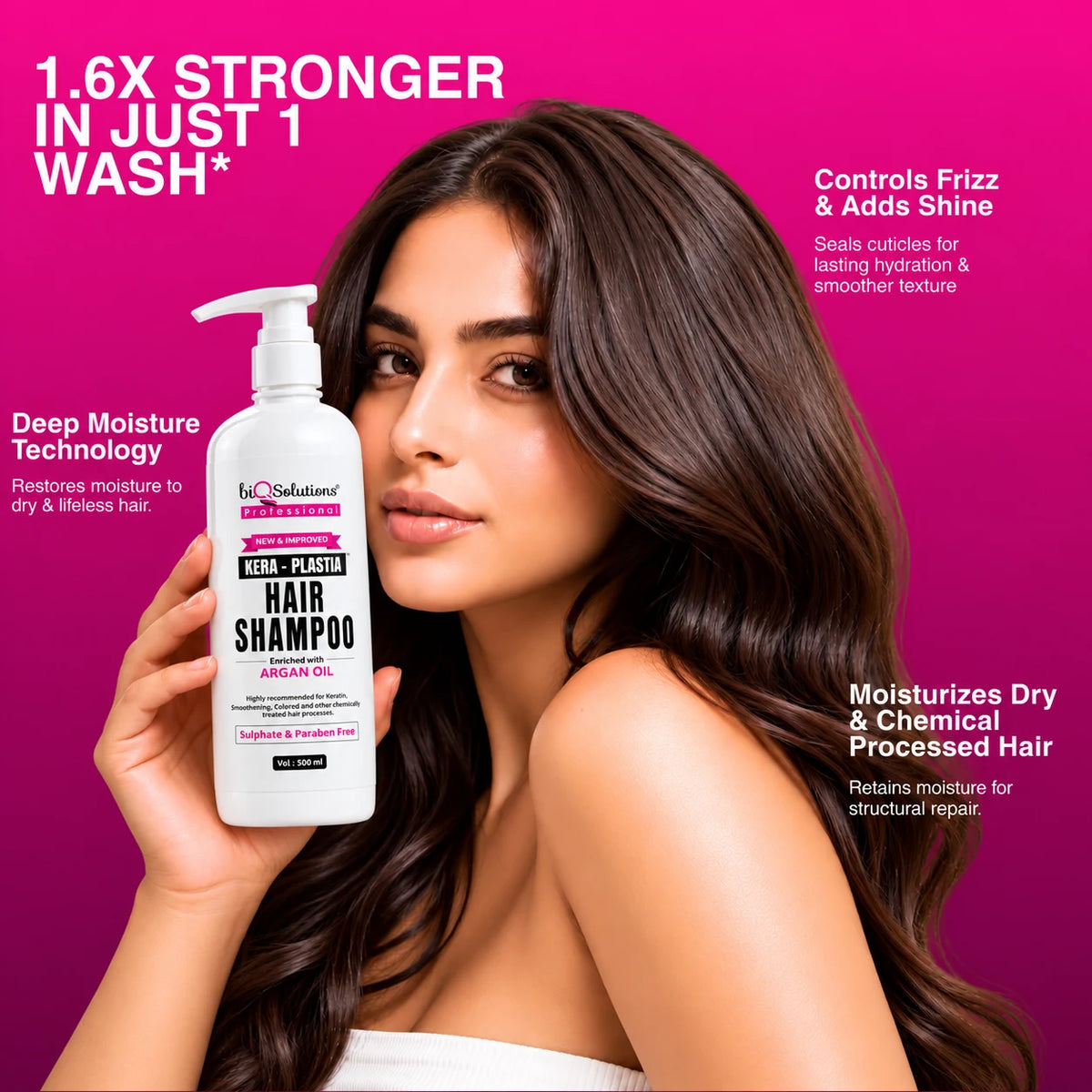 Kera Plastia Hair Shampoo 500 ML