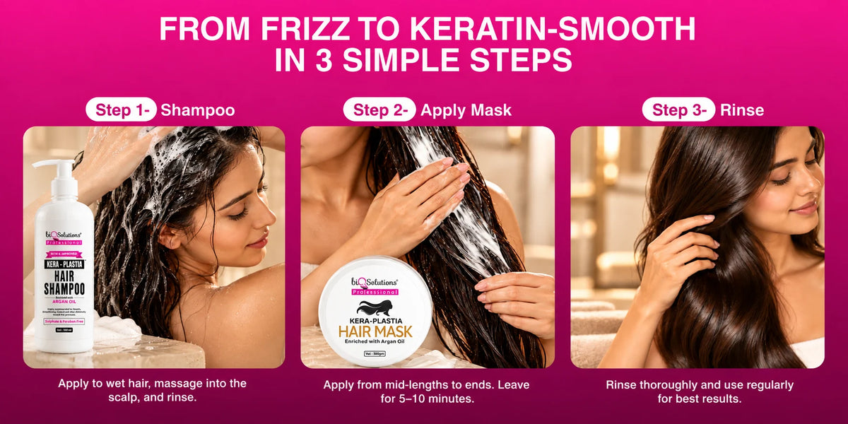 Kera Plastia Hair Shampoo 500 ML Banner 1
