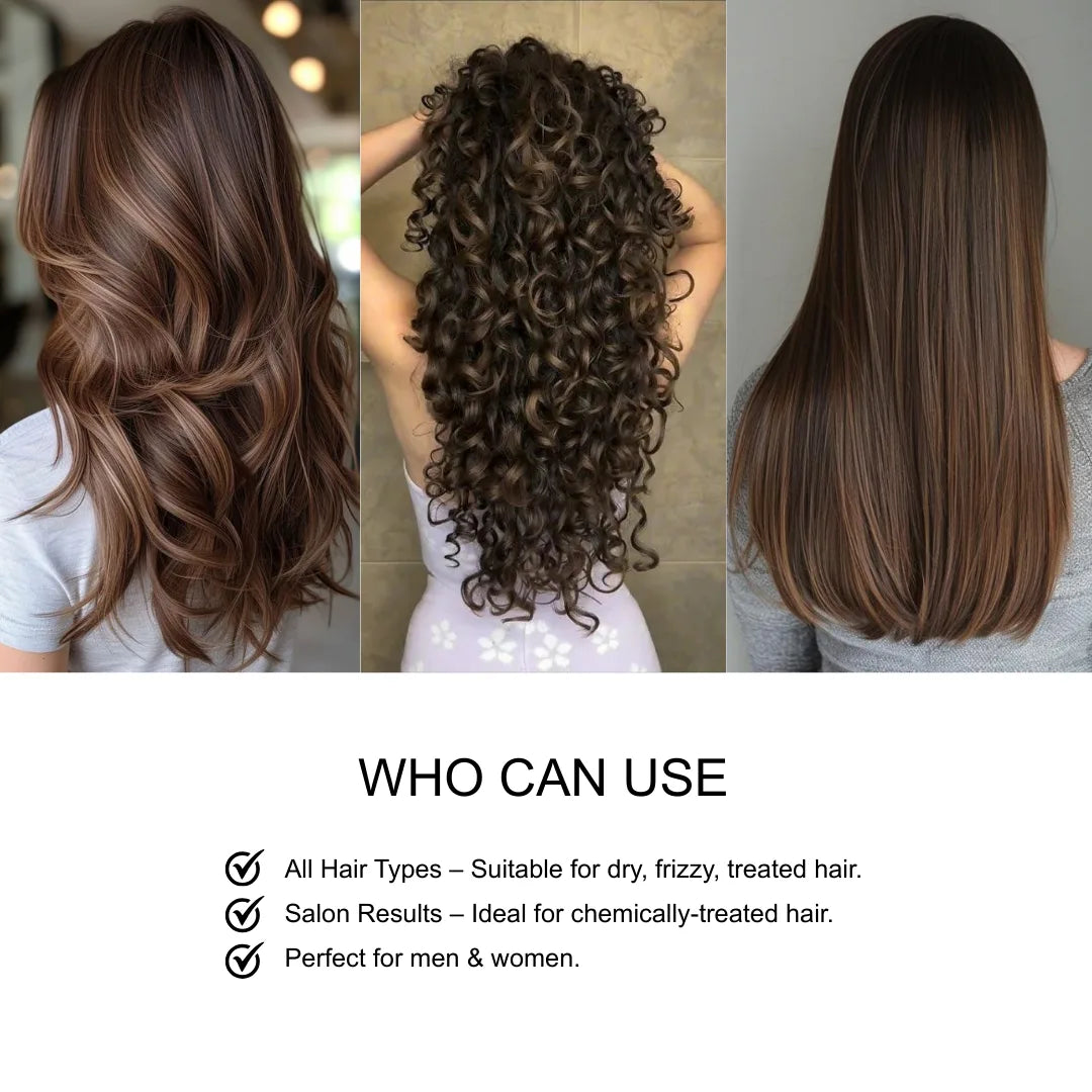 KERATIN REPAIR DUO - Kera-Plastia Shampoo 250 Ml + Anti-Hairfall and Hair Growth Booster Serum Shots ( 5 VIALS)