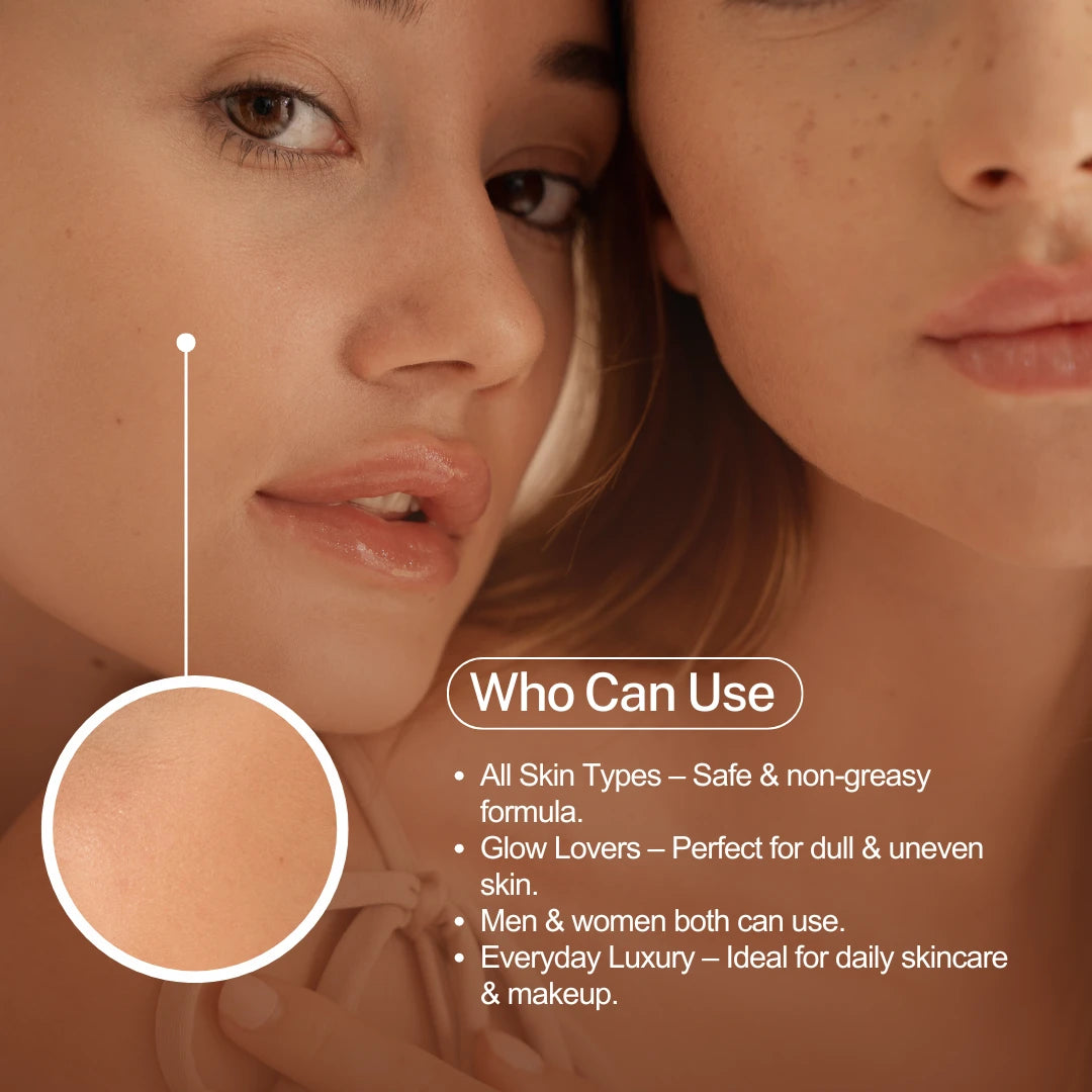 New 24k Gold Glow Oil – Face Serum 100 ml