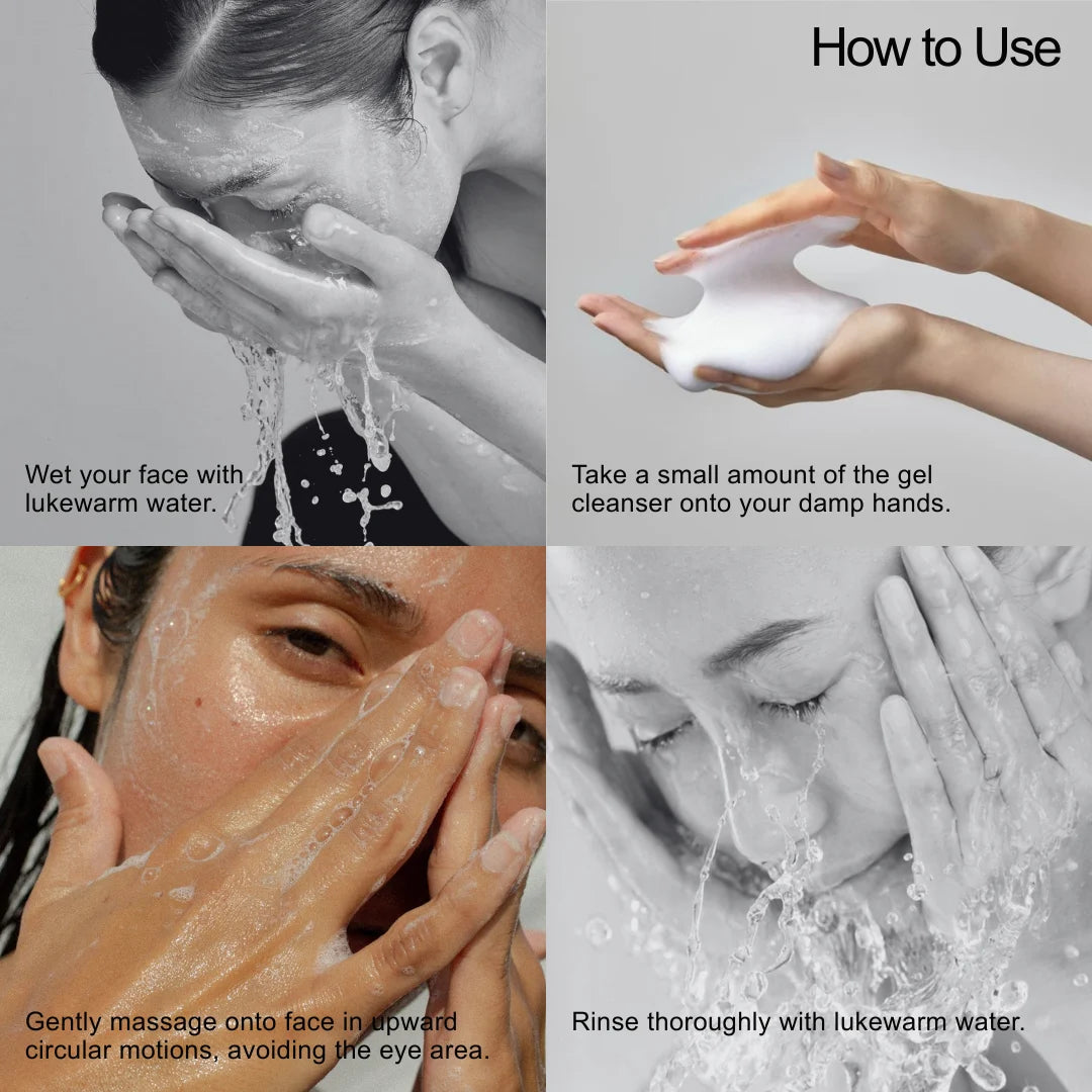 PURE BALANCE  DUO - Glow and Shine hydration Facewash + Anti Hairfall and hair growth serum shots ( 5 VIALS)