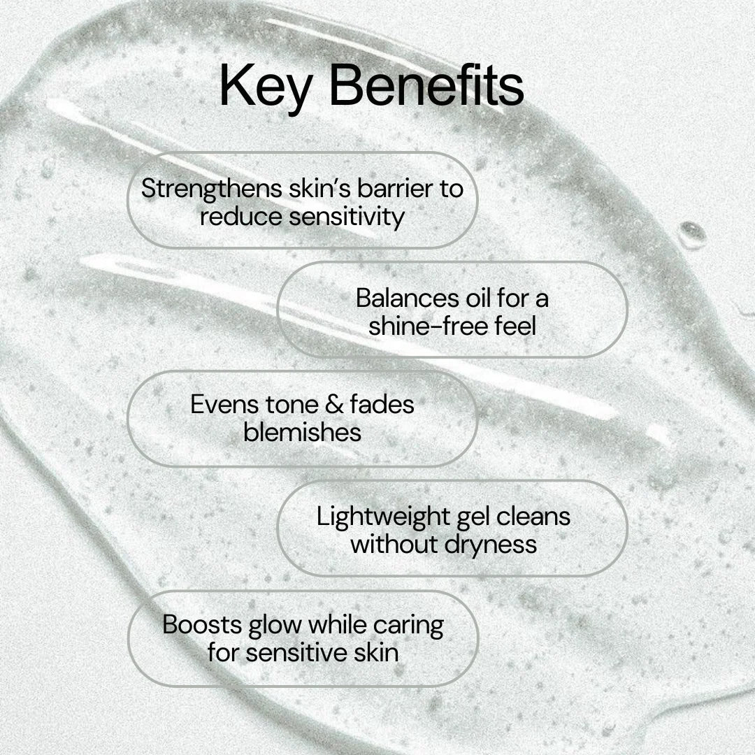 New Glow And Shine – Pure Balance Gel Face Cleanser