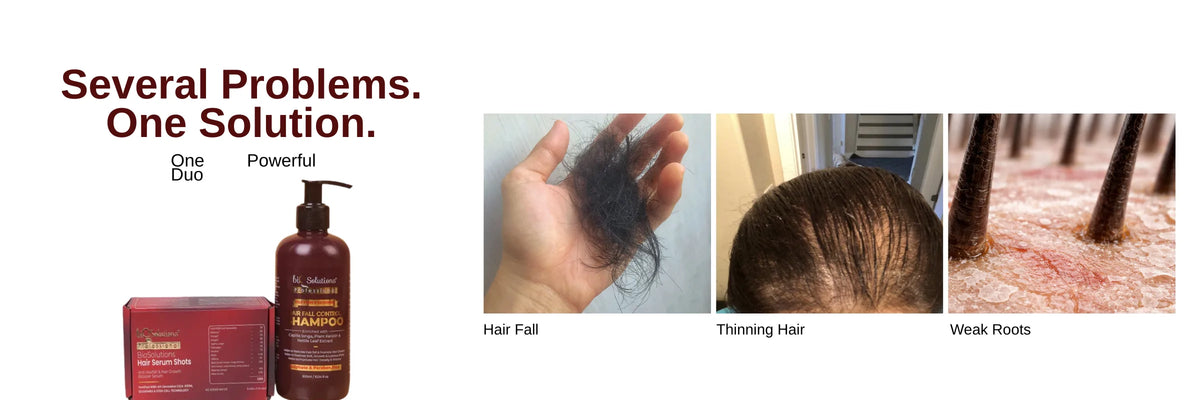 CICA PDRN AND EXOSOMES HAIRFALL CONTROL SHAMPOO  + ANTI HAIRFALL AND HAIR GROWTH BOOSTER SERUM SHOTS (5 VIALS) Banner 3