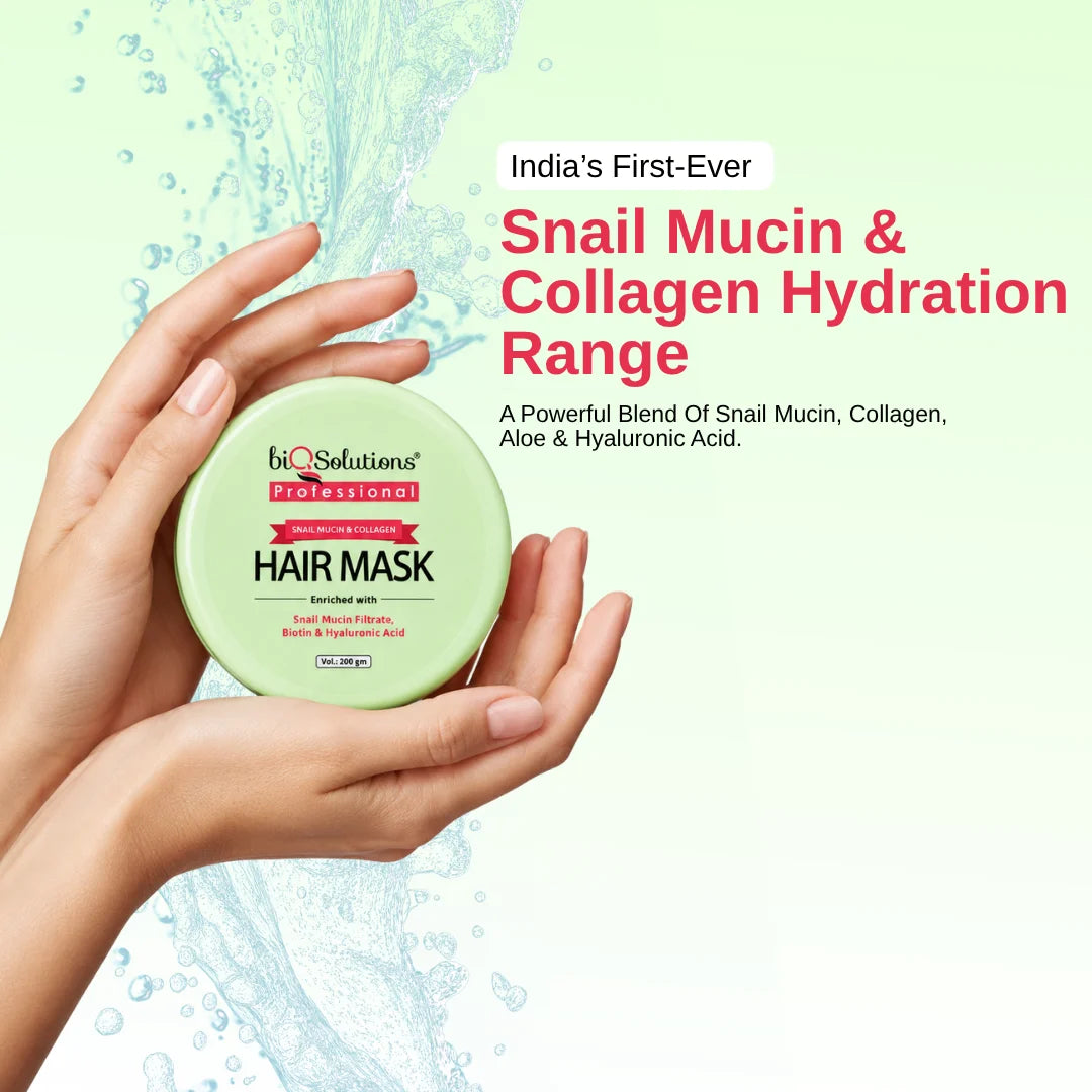 Snail Mucin & Collagen Hair Mask 200 gm