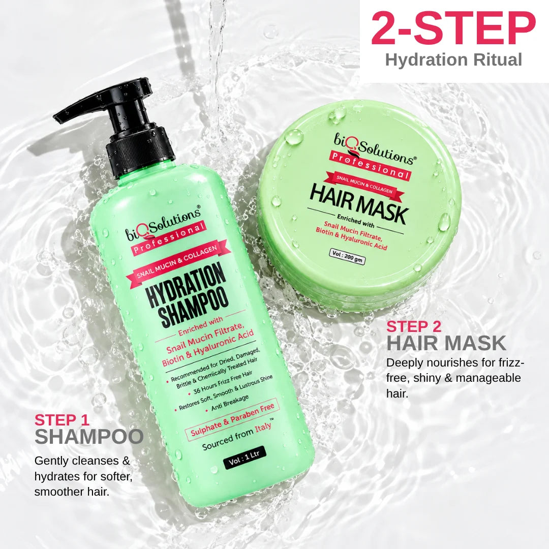 Snail Mucin & Collagen Shampoo 1 LITRE