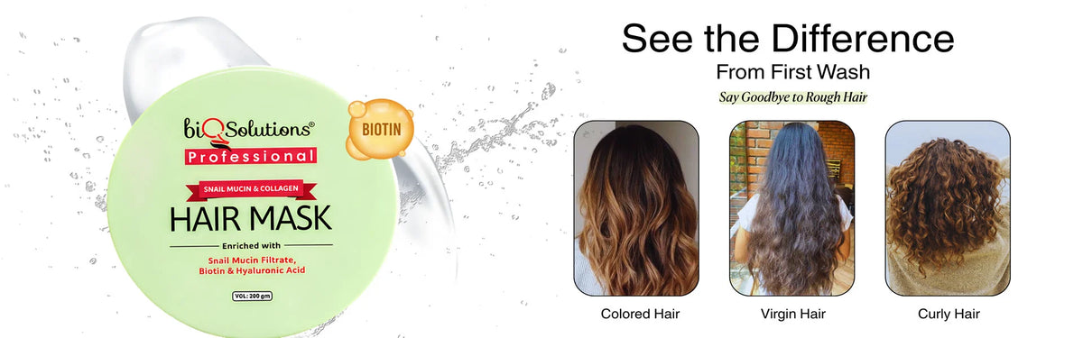 Snail Mucin & Collagen Hair Mask 200 gm Banner 3