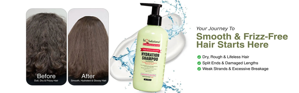 Snail Mucin & Collagen Shampoo 300 ML Banner 4