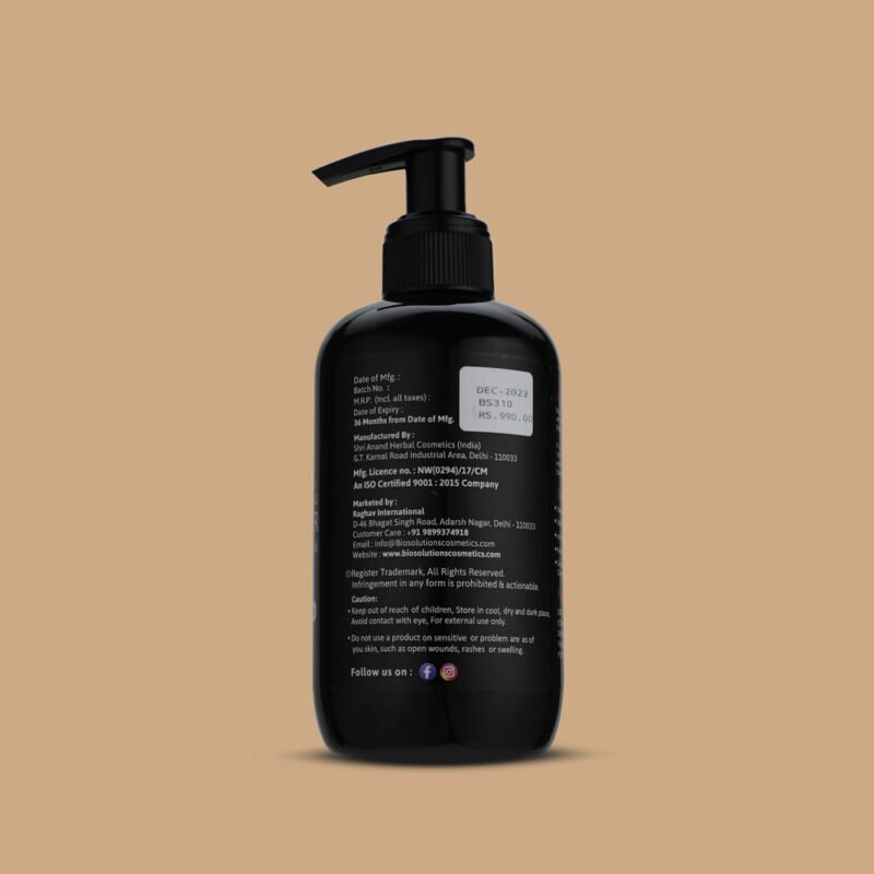 Hair Cleansing and Vitalizing Shampoo 250 ml