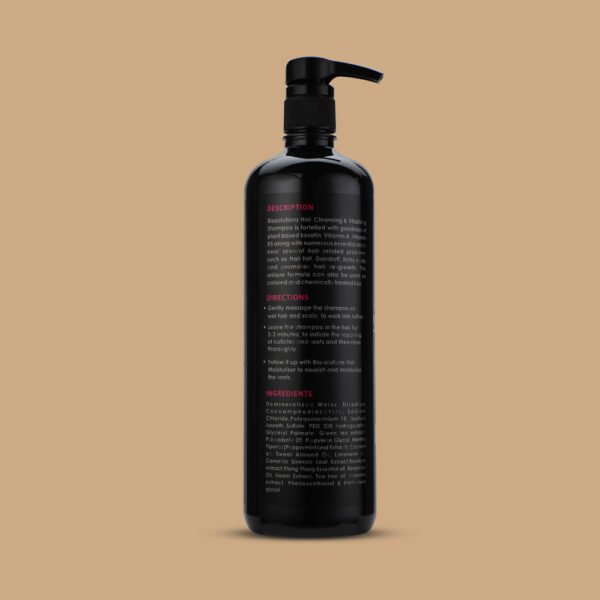 Hair Cleanizing and Vitalizing Shampoo 1ltr ingreden