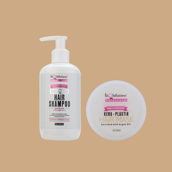 TANVEE TUTLANI’S REGIME 2 - Kera-Plastia Shampoo 250 ml & Kera-Plastia Hair Mask 200 gms