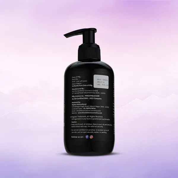 Hair Cleansing and Vitalising Shampoo 250 ml