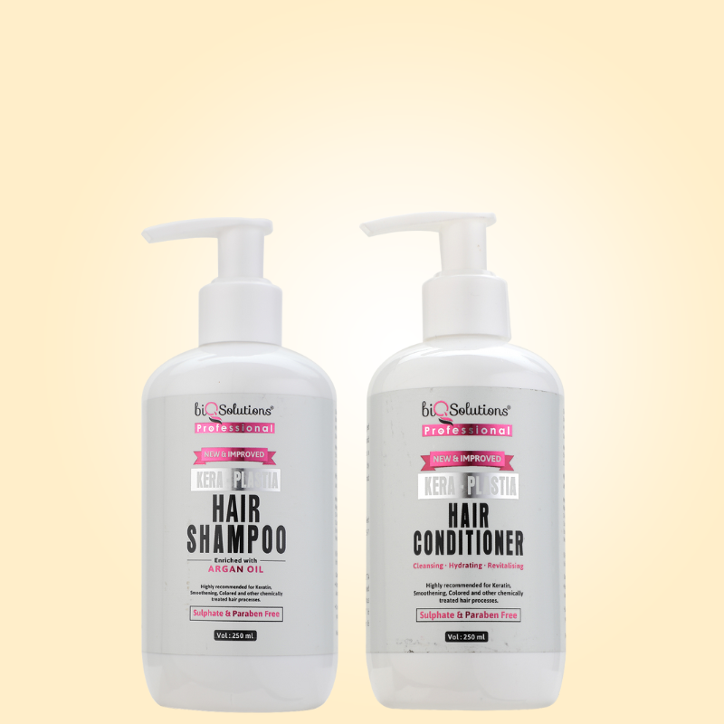 BUY KERA PLASTIA SHAMPOO (250ML) + KERA PLASTIA CONDITIONER (250ML)