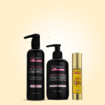 HAIR CLEANSING AND VITALISING SHAMPOO 500 ML + HAIR VITALISING CONDITIONER 250 ML + ARGAN OIL HAIR SERUM