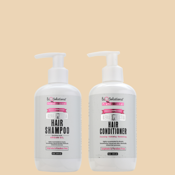 BUY KERA PLASTIA SHAMPOO (250ML) + KERA PLASTIA CONDITIONER (250ML)